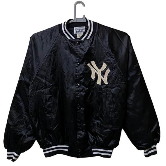 ジャケット・アウター 60s VINTAGE BASEBALL JACKET BLACK L XL 60s VINTAGE BASEBALL JACKET BLACK L XL