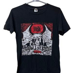 Napalm Death 赤 Tシャツ　バーミンガム柄貴重 Vintage Hell – NAPALM DEATH – Death Gas Mask (T-Shirt) | Behemoth