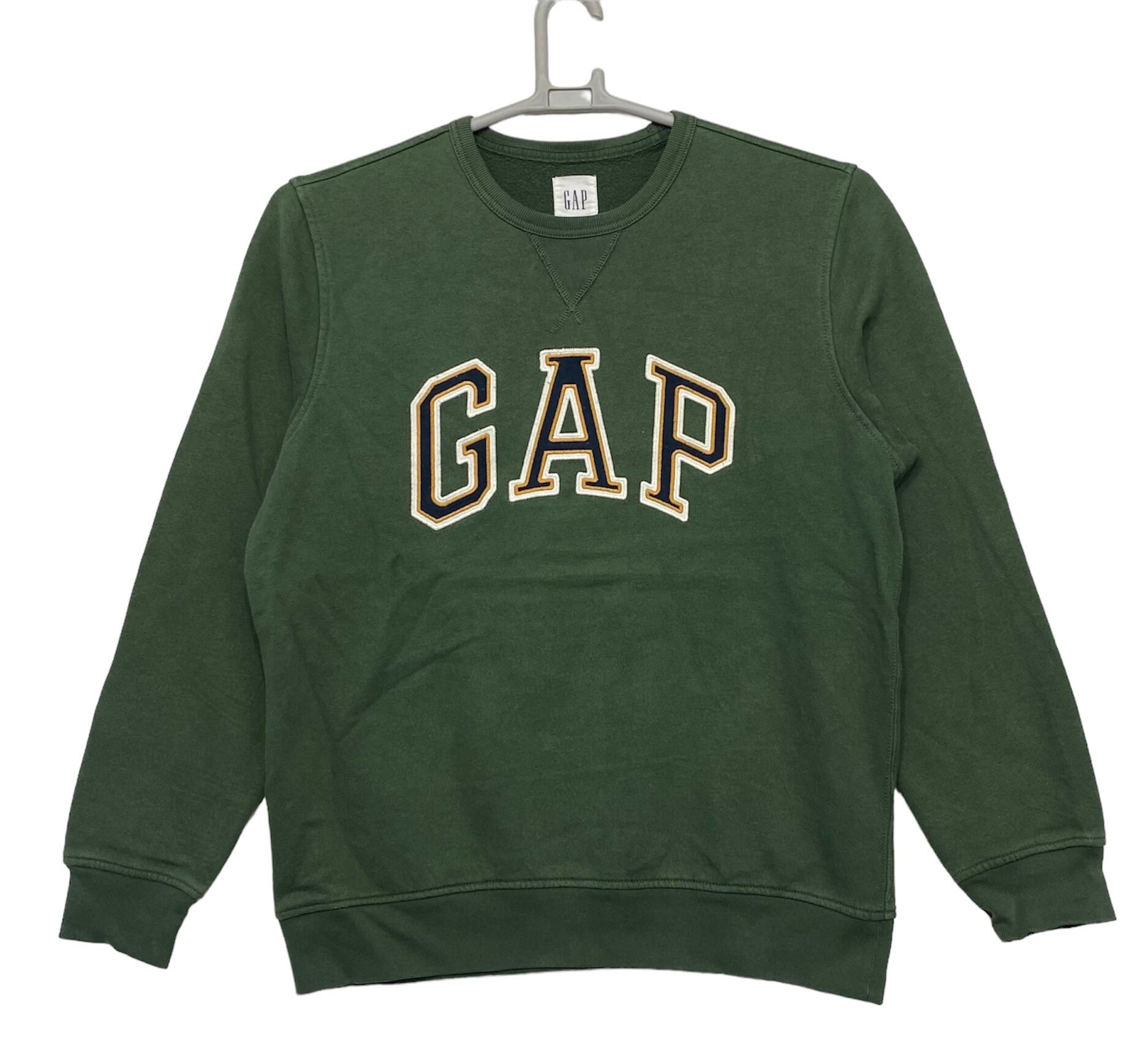 上品なファッション Sweatshirt Logo Big GAP 90s Vintage M Etsy - Size トップス