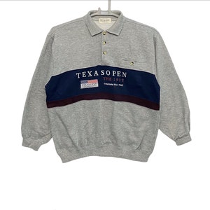 Vintage  Texas Open san antorio traditional pga golf tour swetashirt