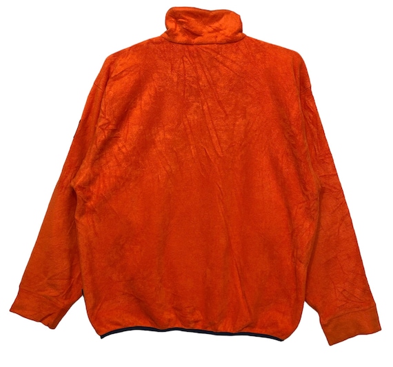 Vintage Nautica Competition fleece Sweatshirt ora… - image 2