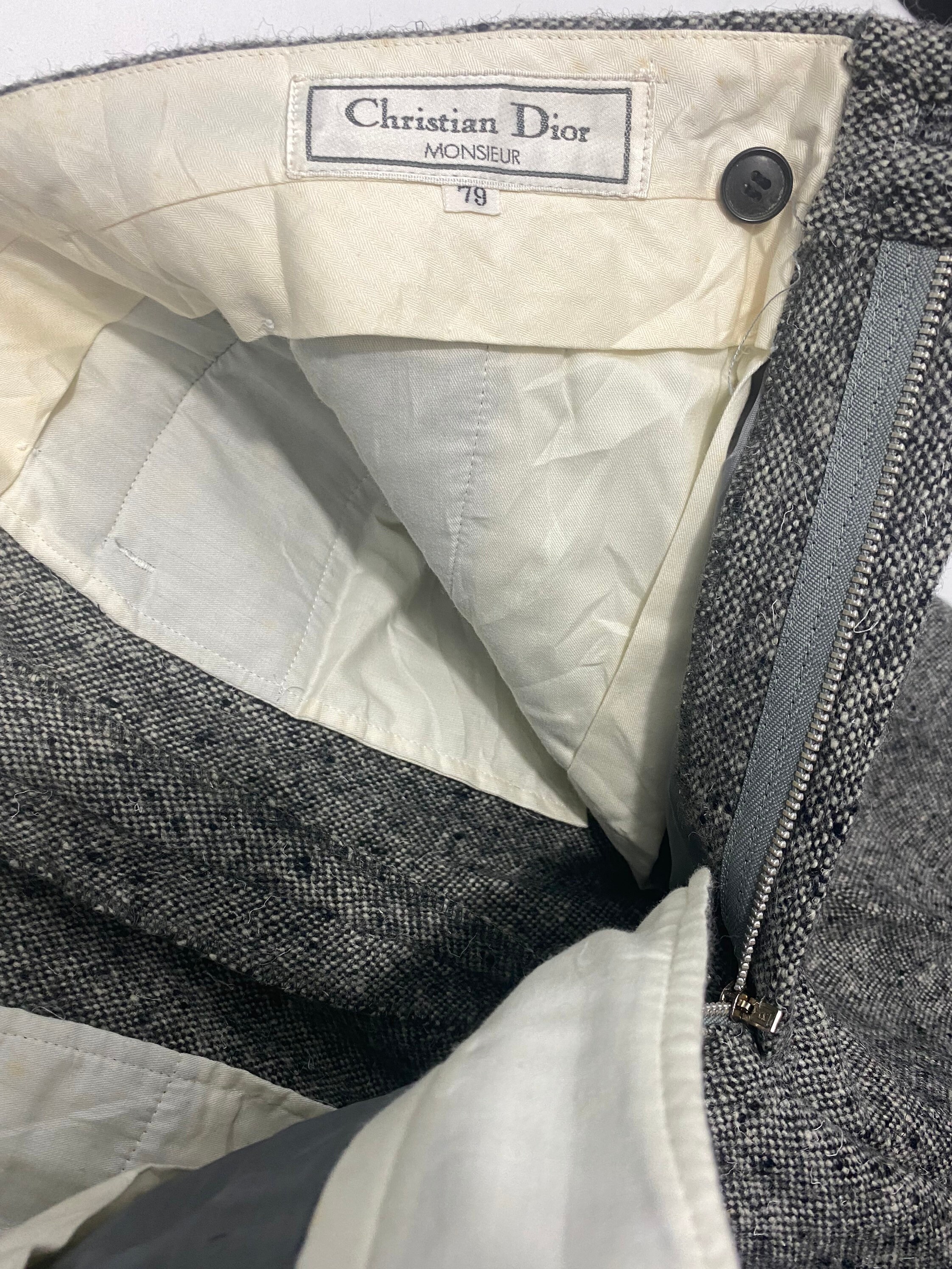 Vintage Rare Christian Dior Wool Pants 30/39 Pant - Etsy Vintage Rare Christian Dior Wool Pants 30/39 Pant - Etsy