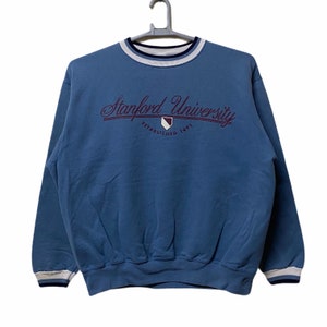 Vintage Stamford University Sweatshirt M size blue colour