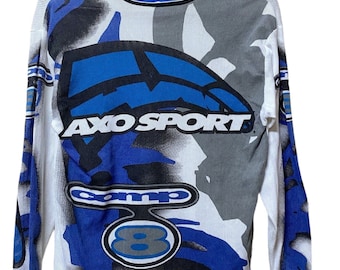 ヴィンテージ AXO スポーツ レーシング チーム シャツ モトクロス moto