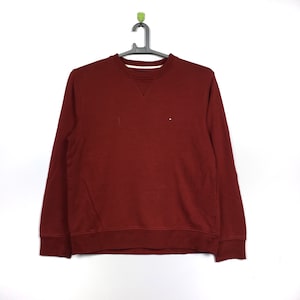 90s Tommy Hilfiger Small Logo Sweatshirt M size