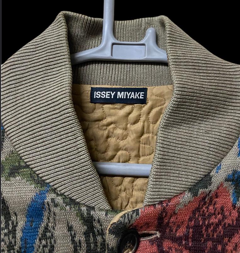 ジャケット・アウター 80s Issey Miyake Bomber floral jacket 80s ISSEY MIYAKE Bomber Floral Jacket Made in Japan Medium Size - Etsy