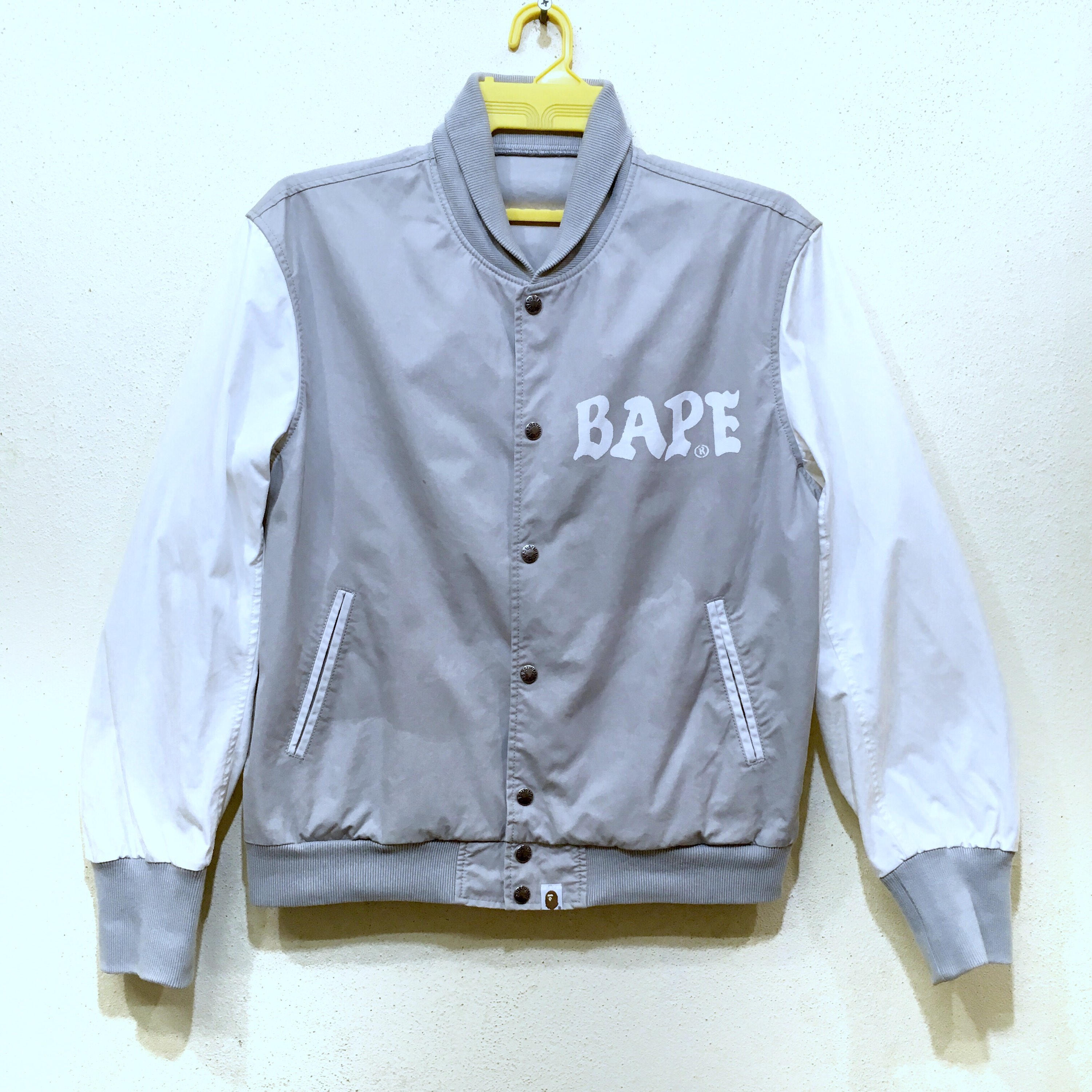 a bathing ape varsity jacket
