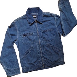 Vintage 70s Osh Kosh B’gosh denim Trucker  jeans jacket made in usa