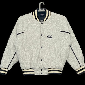 Vintage 90s Canterbury of New Zealand rugby jacket jersey Jonah lomu ccc