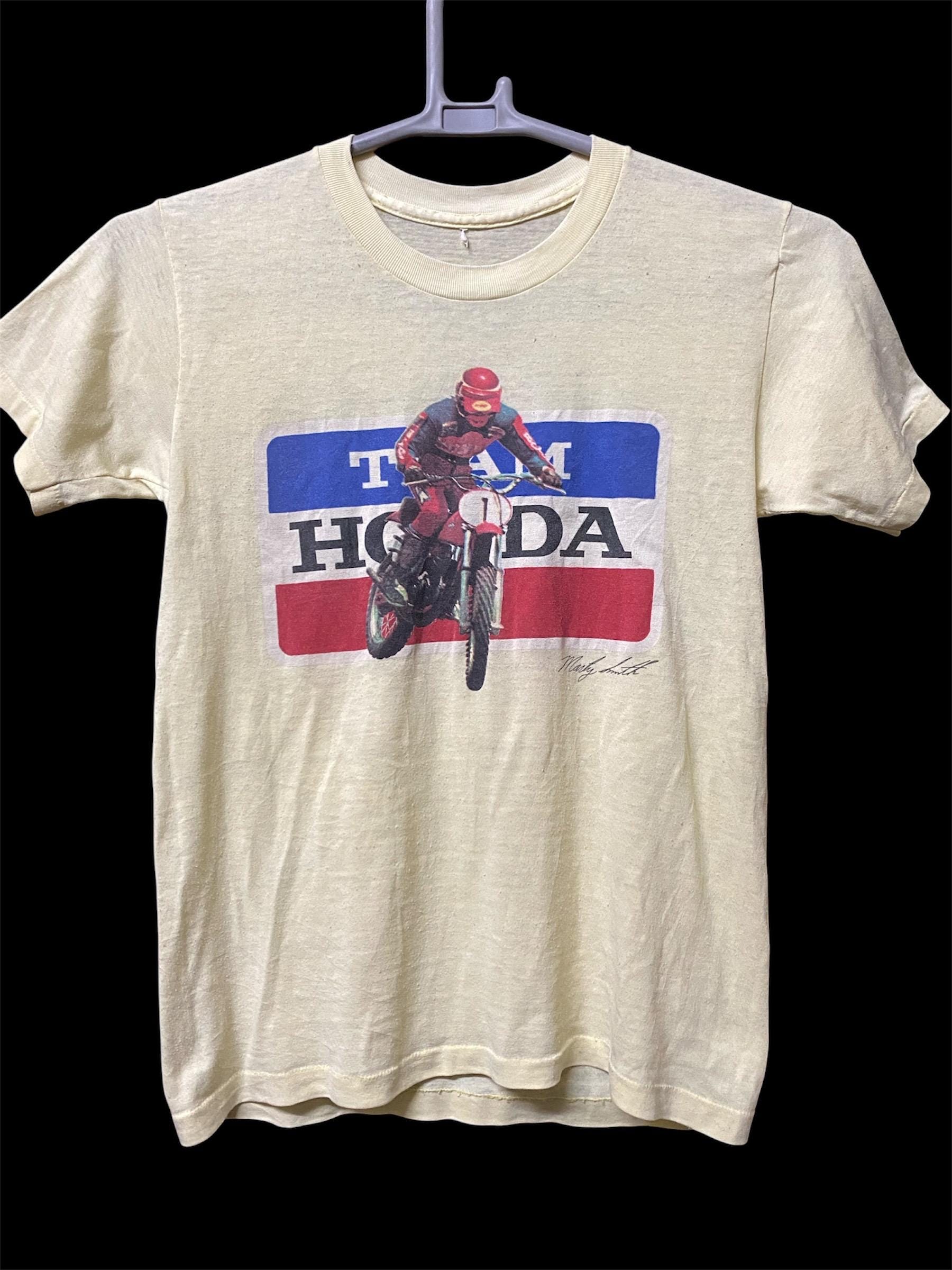 Vintage Honda Motocross Jersey - Etsy
