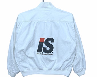 ジャケット・アウター I.S ISSEY SPORTS chisato tsumori design Vintage ISSEY MIYAKE Sport Tsumori Chisato Cotton Bomber Zipper