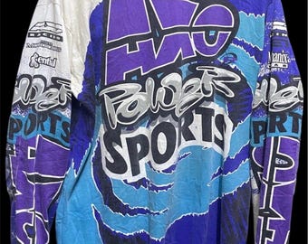 Vintage AXO Sport Racing Team Shirt Motocross Moto-x Race Jersey