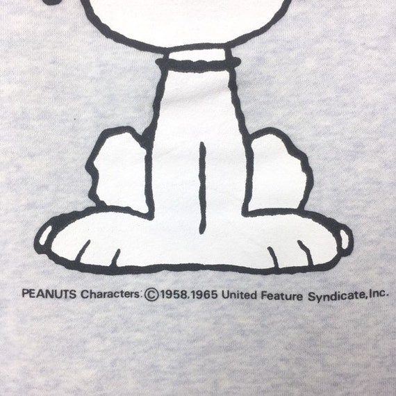 Vintage Peanuts Joe Cool Cartoon crewneck sweatsh… - image 2