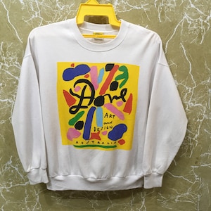 Vintage 90s Ken Done /Down Under / mambo pullover crewneck jacket sweatshirt S size made in Australia