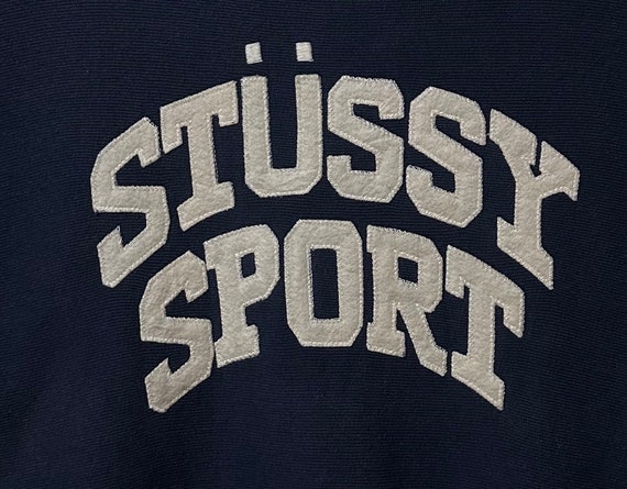 Vintage Champion Reverse Weave Colaboration Stussy