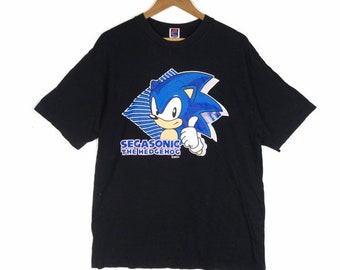 Vintage SEGASONIC Sonic Cartoon game t shirt