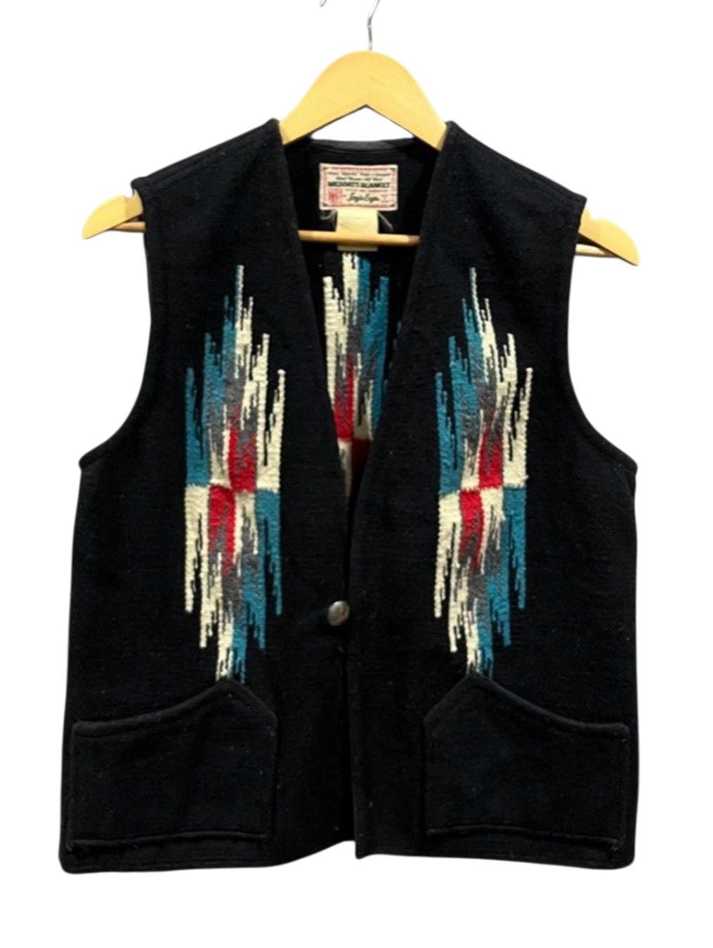 Vintage Chimayo Ortega Vest - Etsy