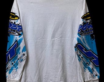 Vintage 90s JT Sport Racing Team Shirt Motocross Moto-x Race