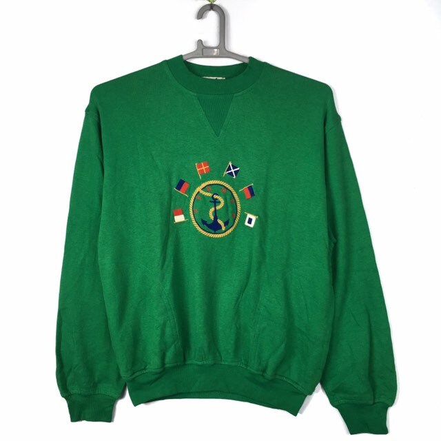 Vintage Luxury Hermes Embroidery Sweatshirt Made in France M - Etsy UK