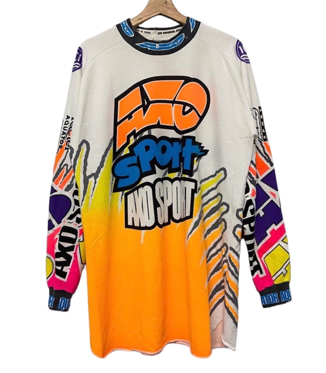 90s AXO SPORT アクソースポーツ モトクロスシャツ XL 90s AXO SPORTS アクソー スポーツ モトクロスシャツ XXL - メルカリ