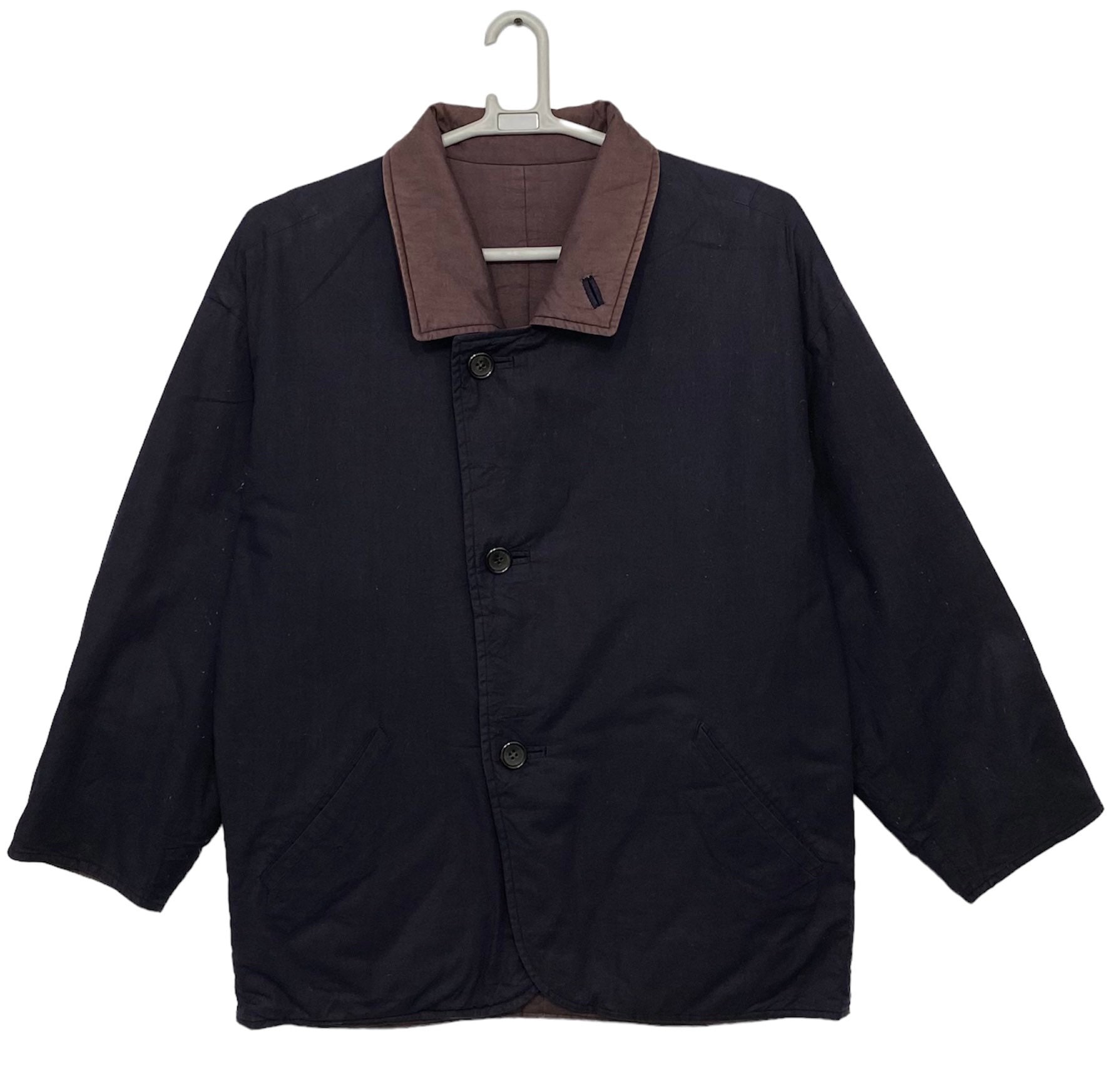 Vintage ISSEY MIYAKE Permanente Reversible Jacket Medium Size Made 