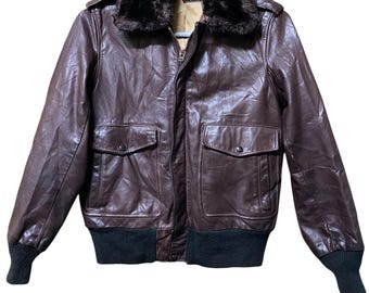 Original Rare Vintage 80s Hein Gericke A-2 Type Retro Style