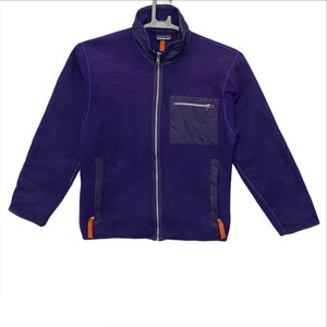 Vintage Rare PATAGONIA fleece jacket Small size made in usa
