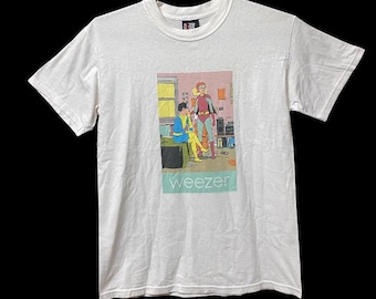 Vintage 2001 Weezer Green Album T Shirt Size L (W 21 X L 31) - Etsy