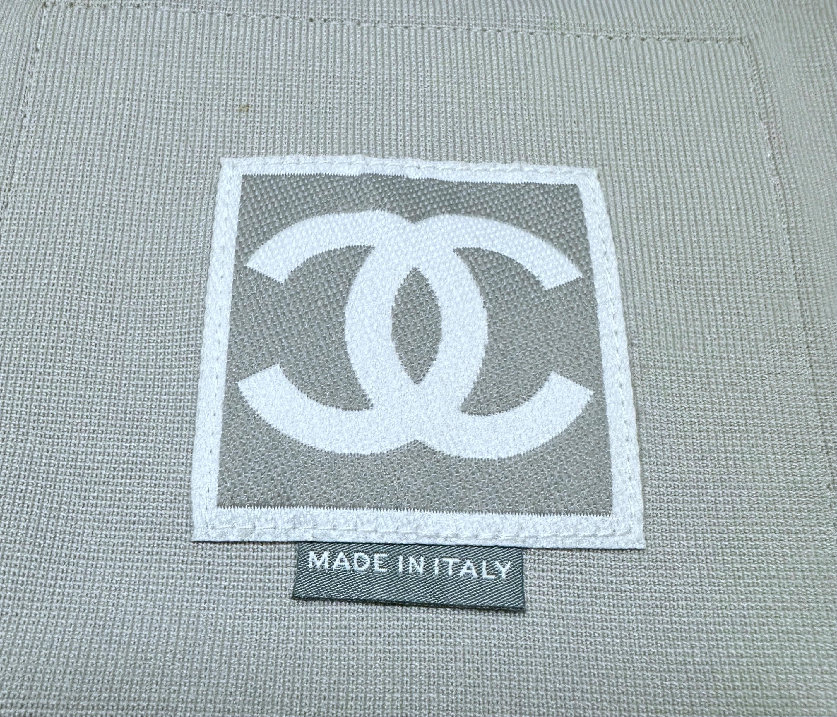 Authentic 2001 Chanel CC Logo Sport Tank Top Woman Size 36 - Etsy
