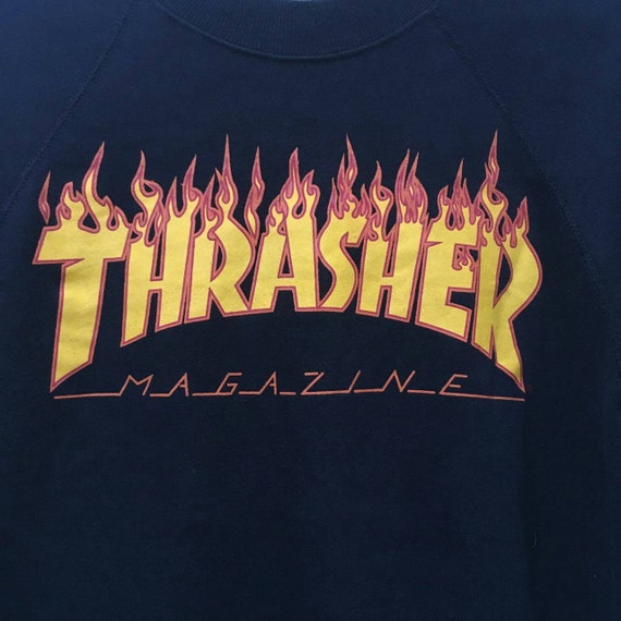 Hanes × Thrasher × Vintage Rare Thrasher vintage hoodie