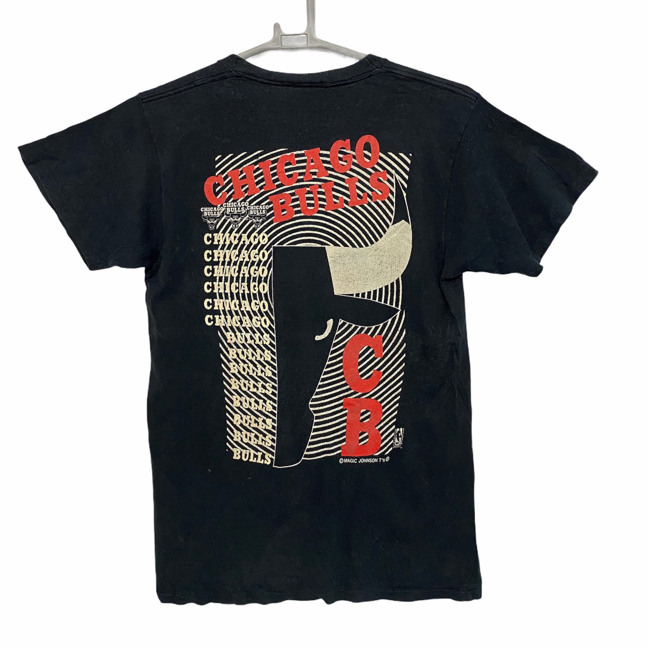 ヴィンテージ シカゴ ブルズ マジック・ジョンソン Tシャツ - Etsy 日本