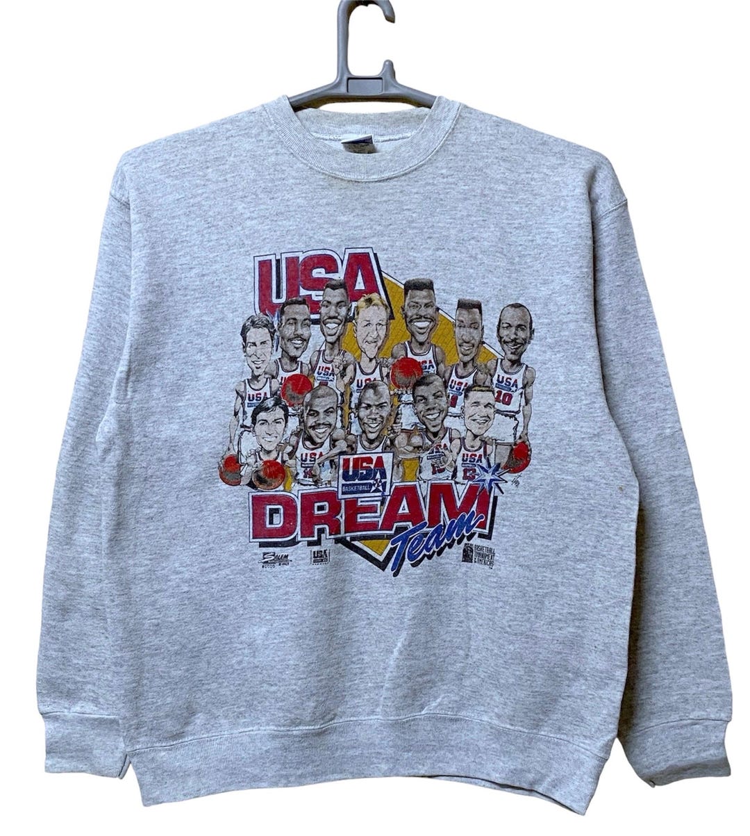 Vintage 80s USA Basketball Dream Team Crewneck Big Logo Vintage 80s USA Basketball Dream Team Crewneck Big Logo