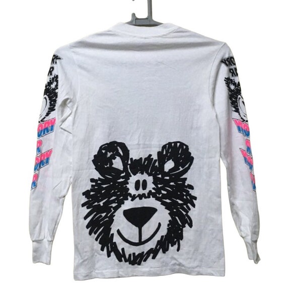 Vintage 80s Super Bear Motorcycle Brand S Size Scrambler