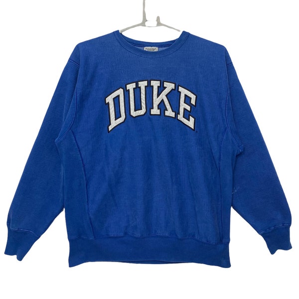 Sudadera Vintage Duke University color verde talla XL color azul