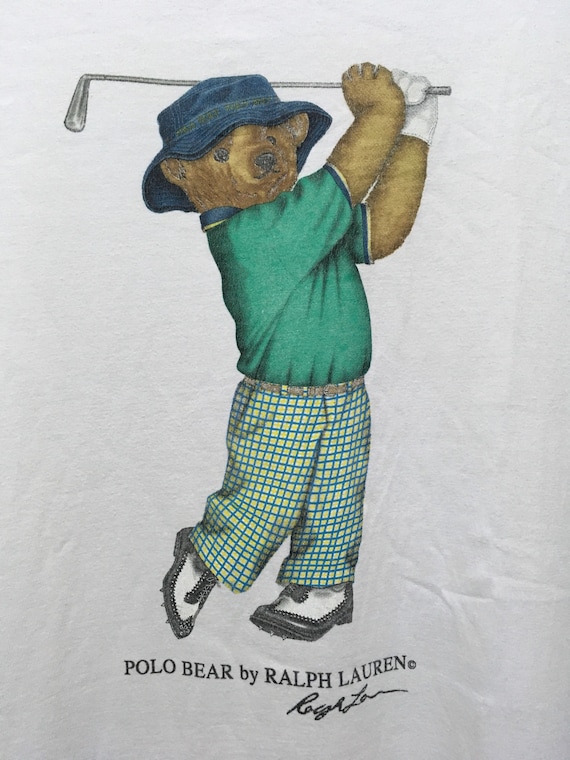 Vintage 90s Polo Bear by Ralph Lauren Spell Out T-shirt Vintage 90s Polo Bear by Ralph Lauren Spell Out T-shirt