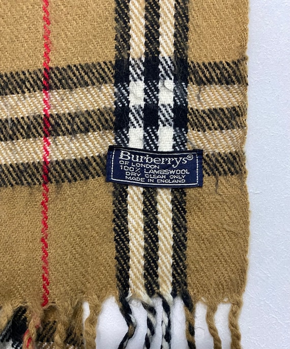 Vintage 90s Burberry s Lambswool Made in England Etsy