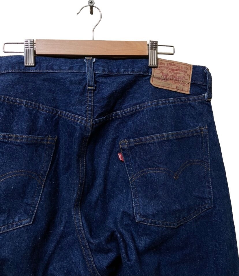 Vintage 70s Levi's 501 Redline Denim Jeans Usa W36 L40 #6