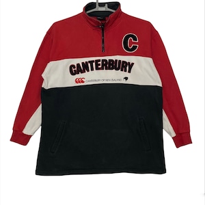 Canterbury of New Zealand Final Rugby Sweatshirt L size