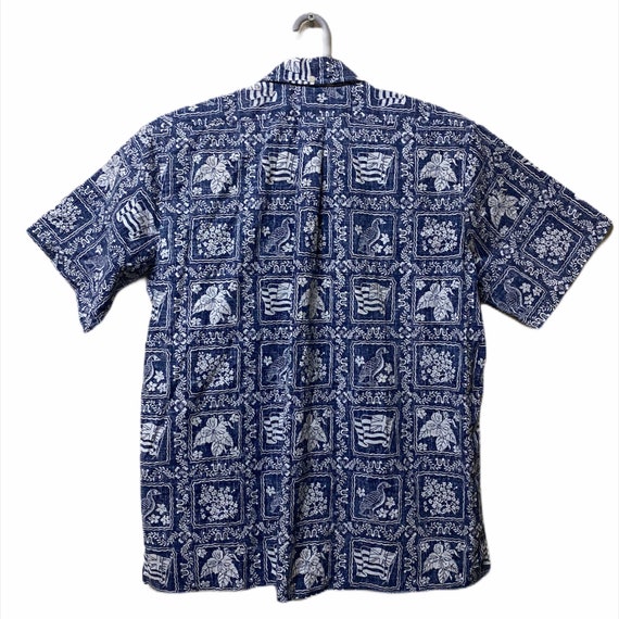 Vintage 80s Reyn Spooner Shirt Hawaiian Aloha Tropical