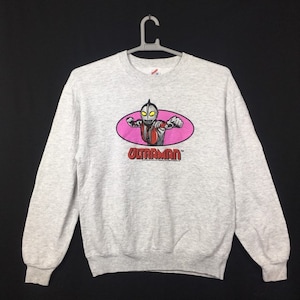 1995 Ultraman Japanese Cartoon Sweatshirt M size tsubuya production