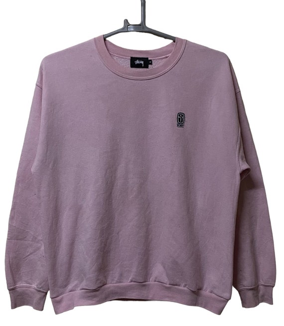 Felpa shop stussy rosa