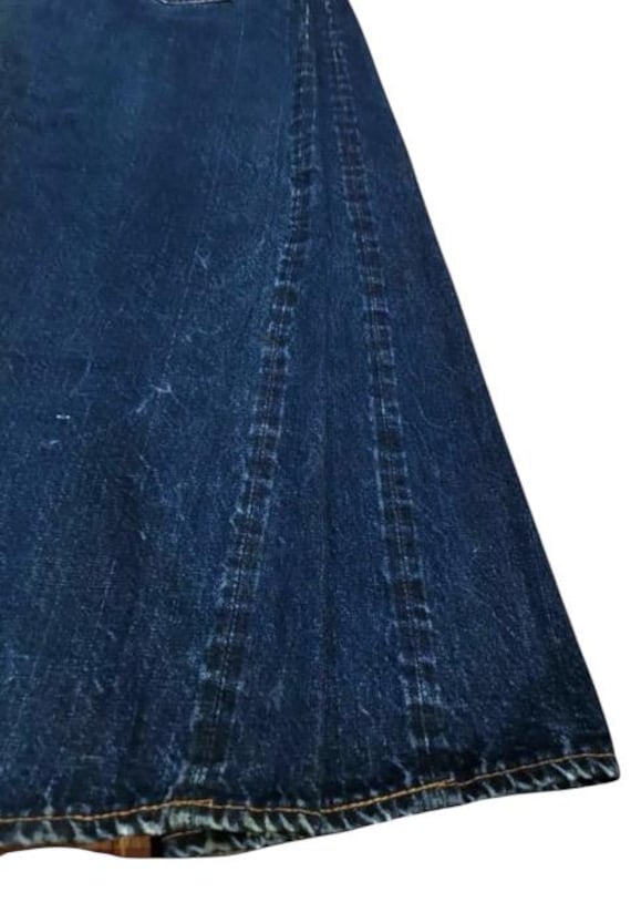 【美品】Levi’s MADE & CRAFTED ドッキングデニム ビッグE Levi's 50s VINTAGE 503XX 革パッチ BIG E デニムパンツ 両面