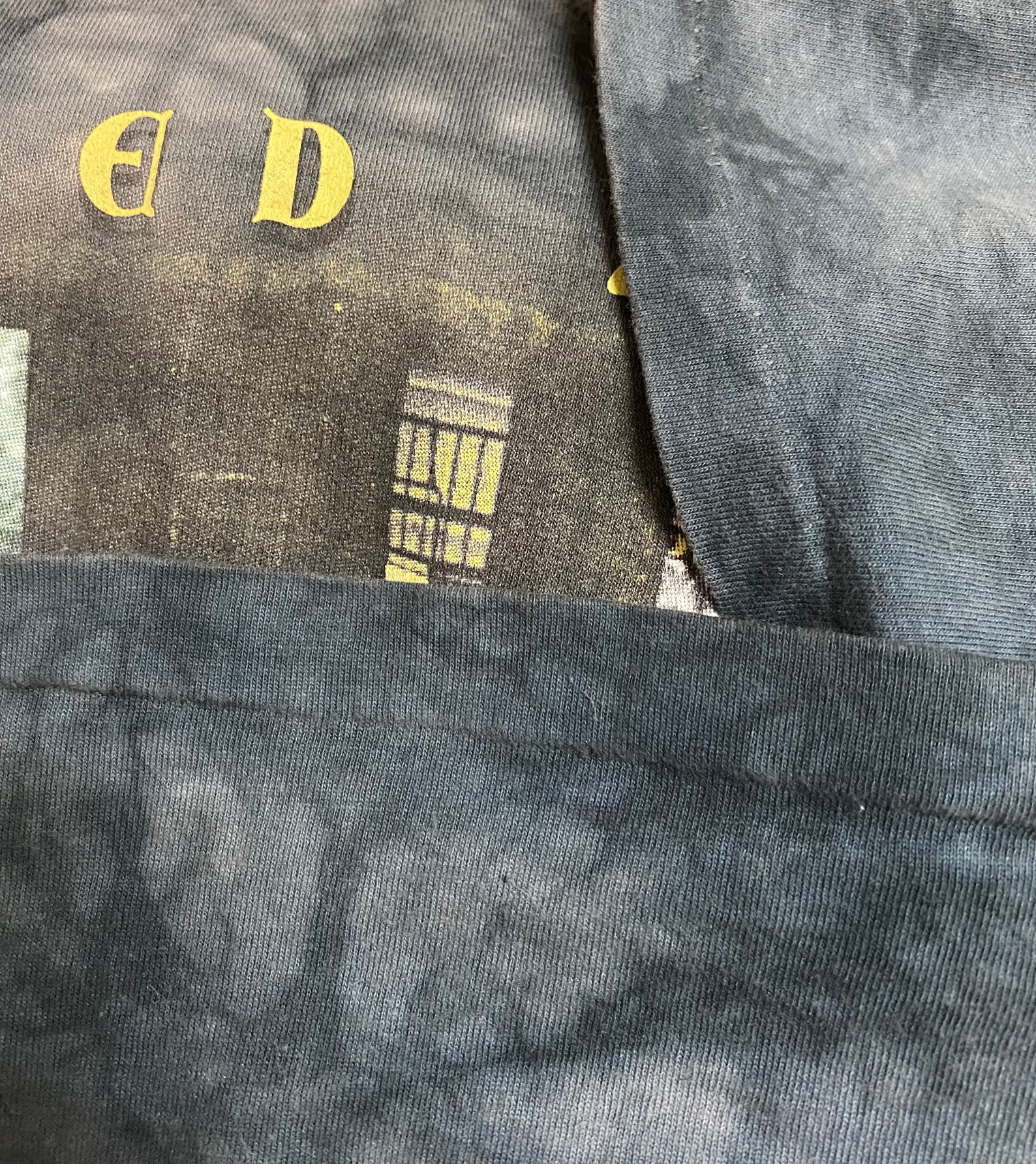 Rare Vintage Led Zeppelin Tye Dye Tee Shirt XL Size Tye Dye Colour - Etsy