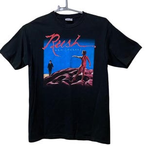 Vintage Rush Hemispheres  band shirt medium size black colour