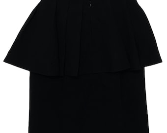 Rare Yohji Yamamoto y’s Signature 100% Rayon  women skirt xs size japan