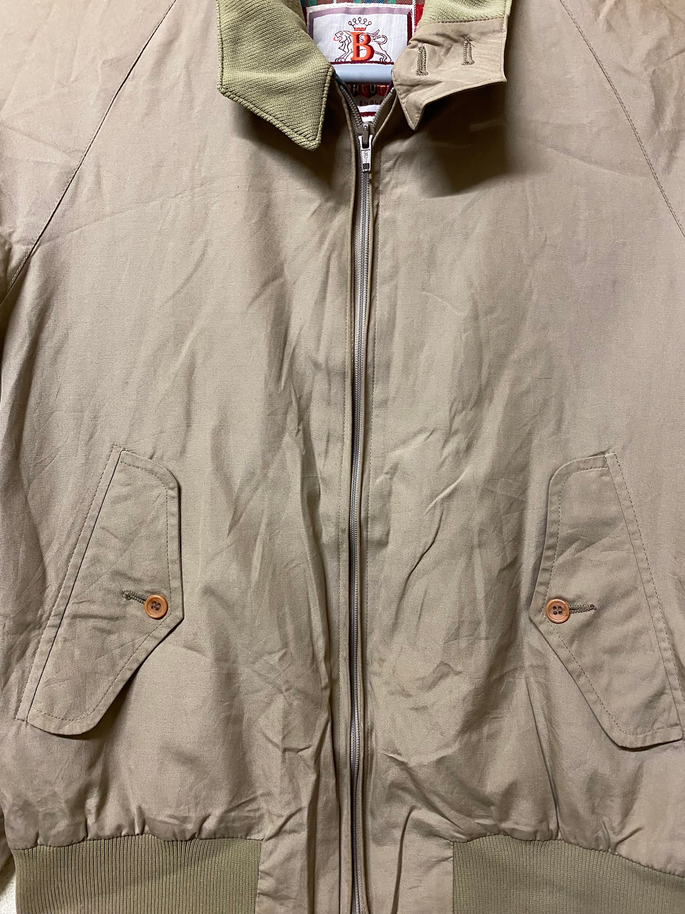 BARACUTA×GRIFFIN Made in England Vintage Baracuta Harrington Jacket Made in England Brown