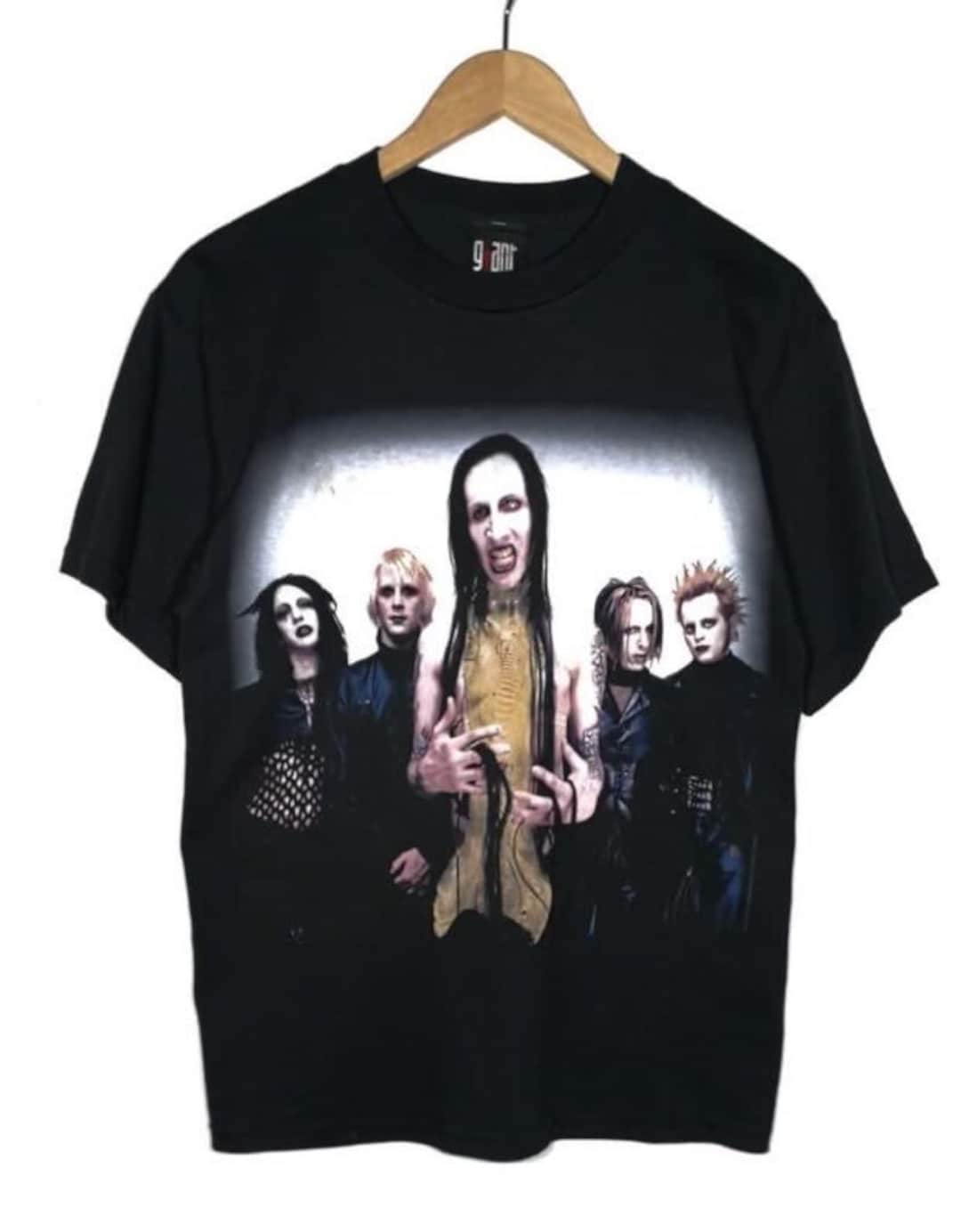 Vintage Marilyn Manson Gun God and Government Concert Tour Shirt S