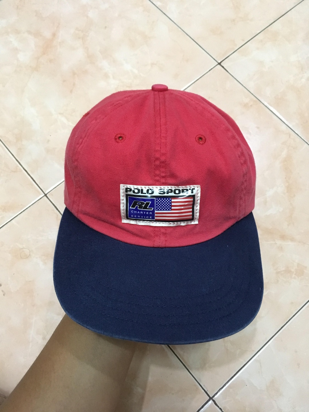 Vintage 90s Polo Sport by Ralph Lauren big logo hat cap spell out ...