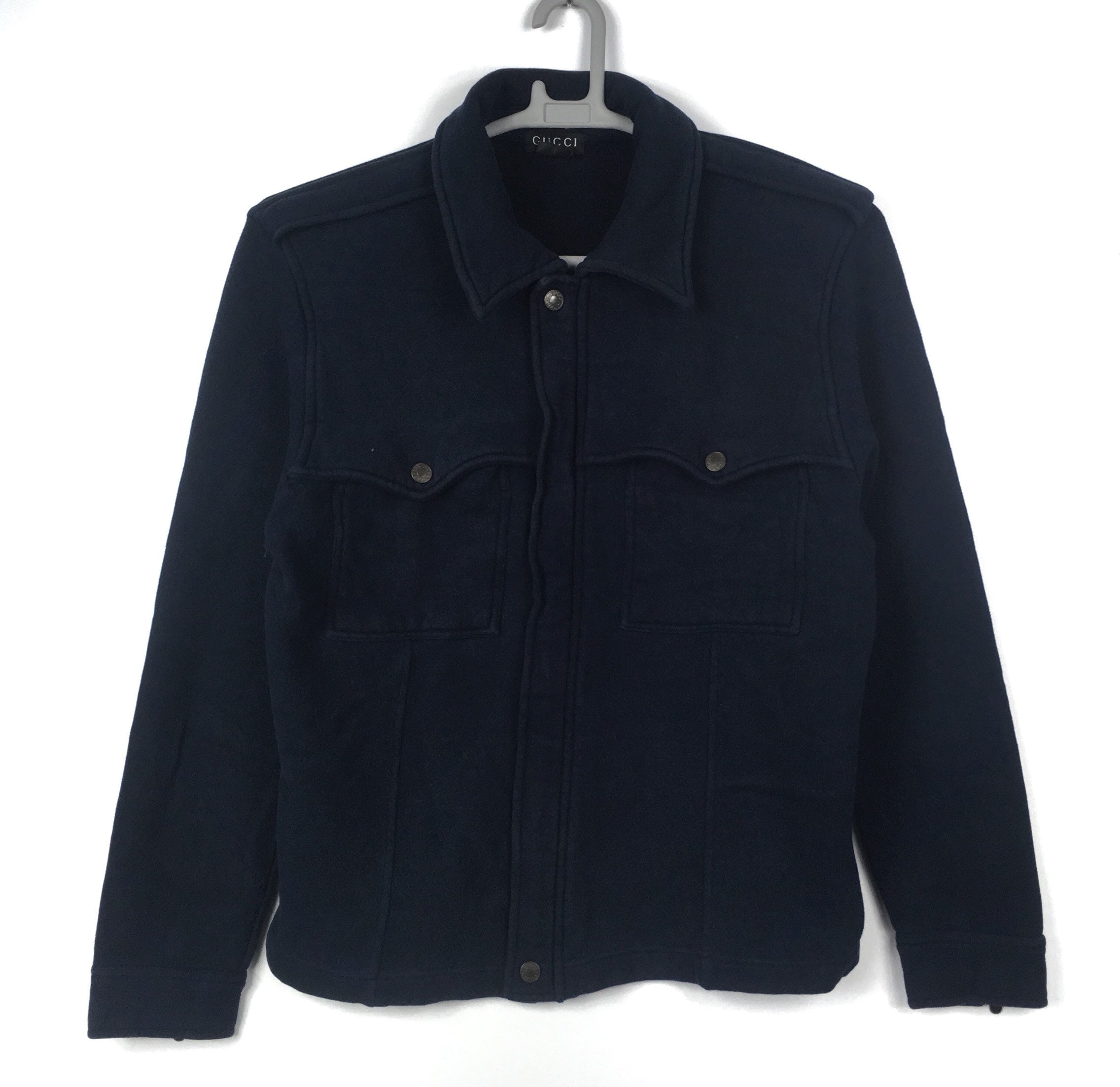 Vintage Gucci Zipper Jacket Made in Italy - Etsy