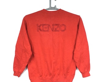 Sweat-shirt à capuche brodé Kenzo taille S